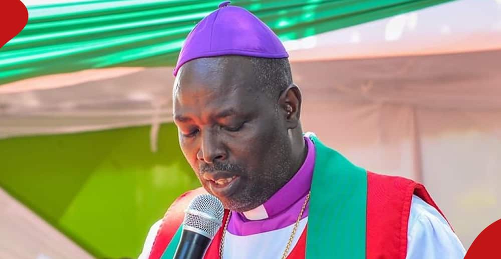 ACK Archbishop Jackson Ole Sapit says his son was among the Thursday June 20 protesters.