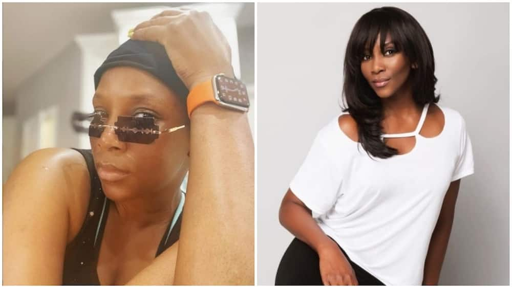 Nollywood star Genevieve Nnaji looks like she's in her 20s in new IG selfie