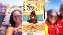 Joyce Omondi, Hubby Waihiga Mwaura Flaunt Loved-Up Moments During Lush Vacation in Diani