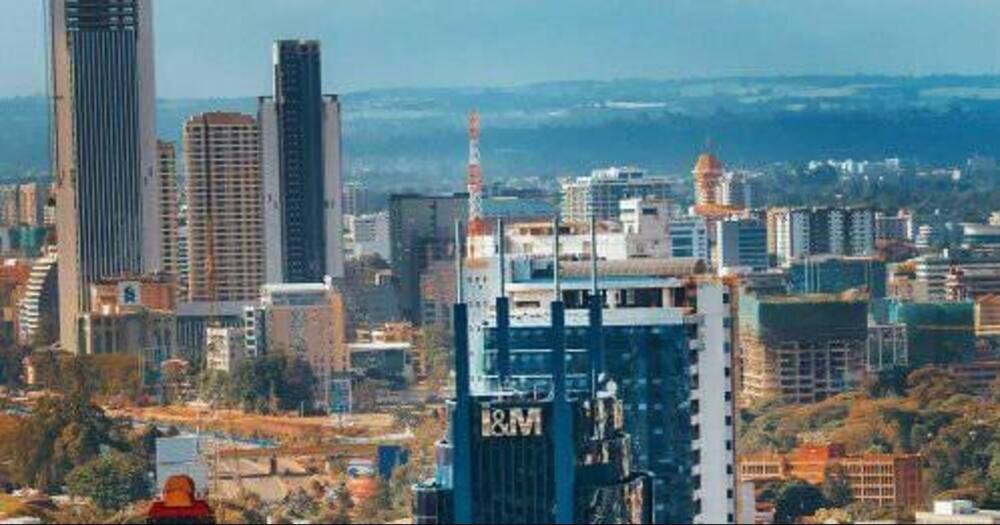 Nairobi CBD. Photo: Zoom Afrika.