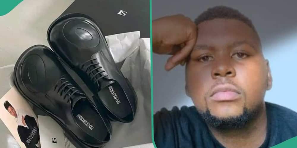 Man angry as son rejects shoes he got him for school, displays it online