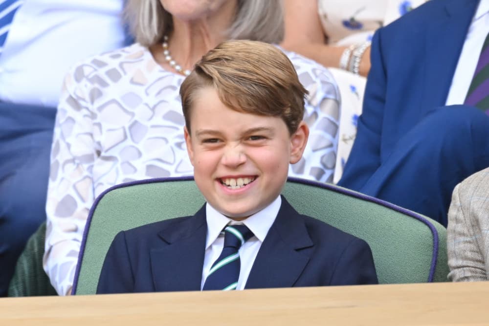 Prince George of Cambridge at The Wimbledon Men's Singles Final