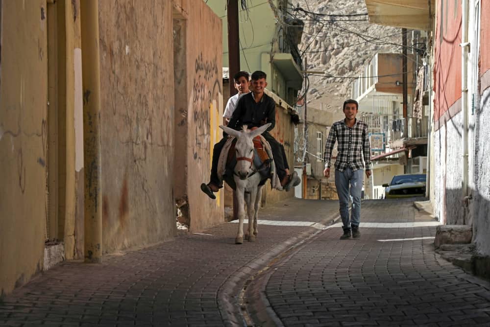 Many of Akre's narrow alleyways can only be navigated by donkeys and wind through a historic city centre