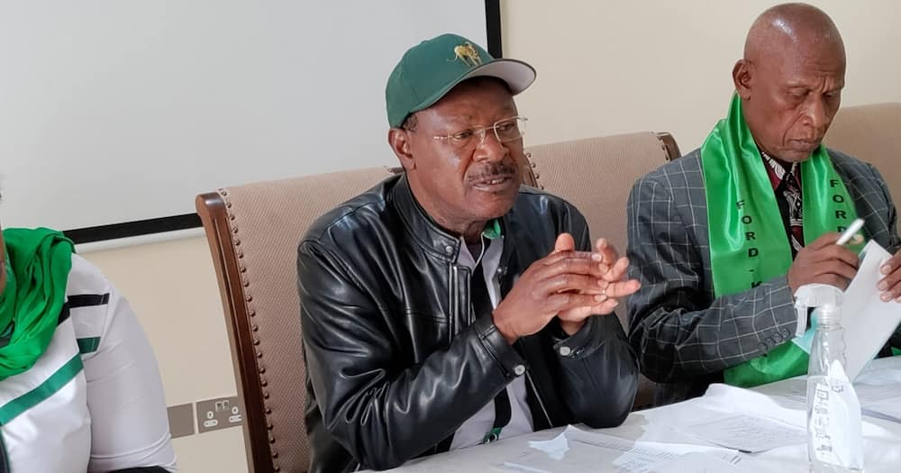 Wetangula claps back at Eseli Simiyu.