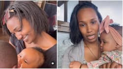 Grace Ekirapa Shows off Beautiful Sister Spending Time with Newborn Niece: "Aunt Darling"