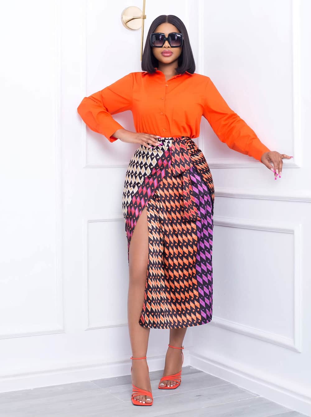 African Pencil Skirt, High Waist Midi Skirt, Ankara Skirt, African Skirt,  African Ankara Fabric, High Waist Pencil Skirt, Sexy Pencil Skirt 