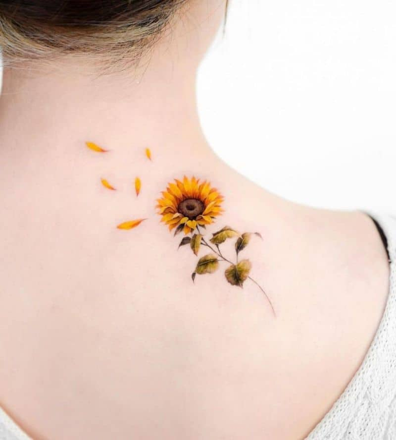 neck tattoos for females