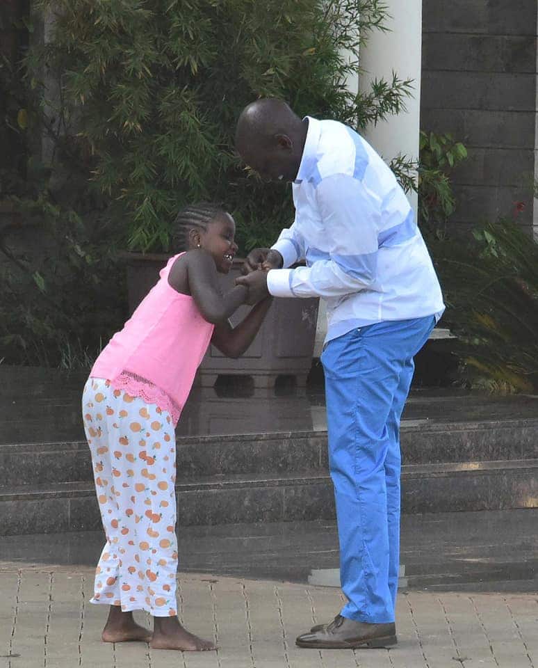 Nadia Cherono: 5 photos of William Ruto's adopted daughter sharing family moment with DP