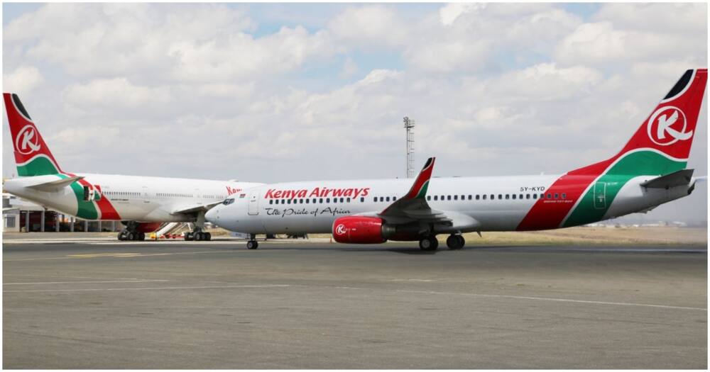 The government guaranteed KQ on US Exim Bank loan.