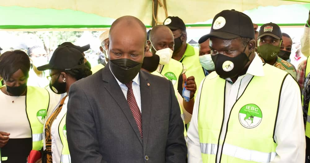 The launch of the 2021 mass voter registration exercise. Photo: IEBC.