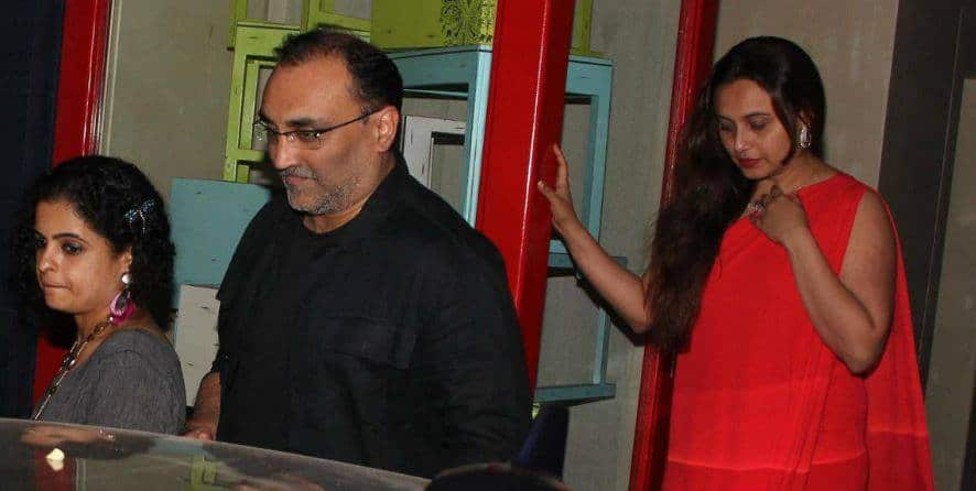 Aditya Chopra and Rani Mukerji