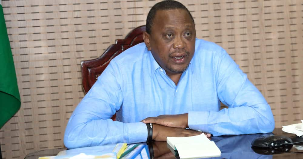 President Uhuru Kenyatta in a past meeting. Photo: State House Kenya.