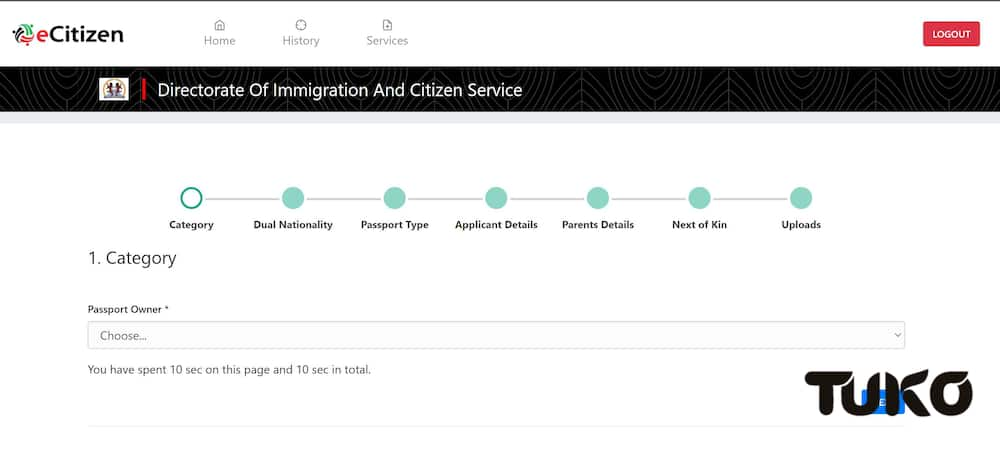 posta passport tracking