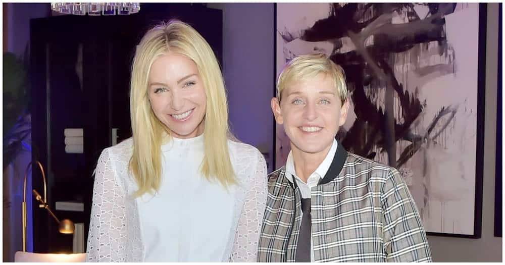 Ellen DeGeneres and his wife are celebrating 14 years in marriage. Photo: Getty Images.