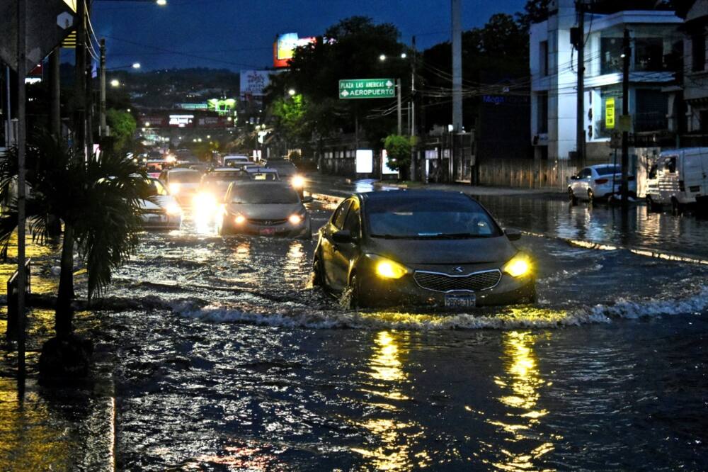 In July, tropical storm Bonnie unleashed a downpour on San Salvador