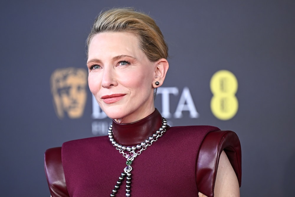 Cate Blanchett attends the 2024 EE Bafta Film Awards