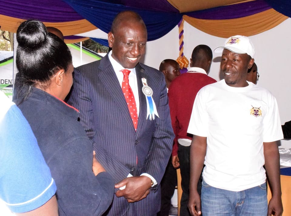 William Ruto visits EACC stand at Nairobi ASK show