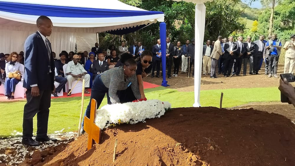 June Moi laid to rest in Nakuru.