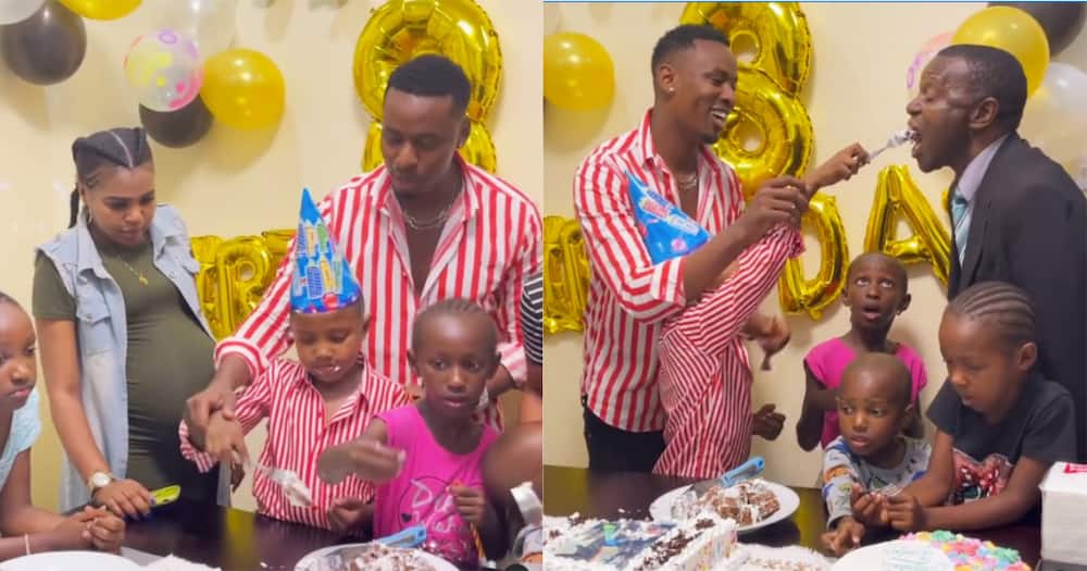 Co-Parenting: Exes Ezra, Size 8 Sister Mary Munyali Hold Birthday Party for Junior