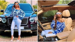Anerlisa Muigai Flaunts KSh 28.5m Bentley in Cute Photos Amid Auctioning Claims