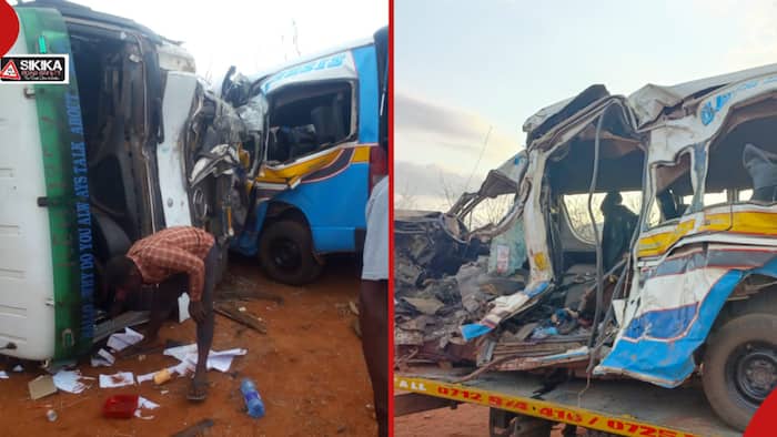 12 Matatu Passengers Die on Spot after Head-on Collision with Truck along Nairobi-Mombasa Highway