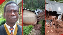 Kisii Father of 6 Devastated after Heavy Rain Destroys House, Goods Stolen: "Sina Pahali Pengine"
