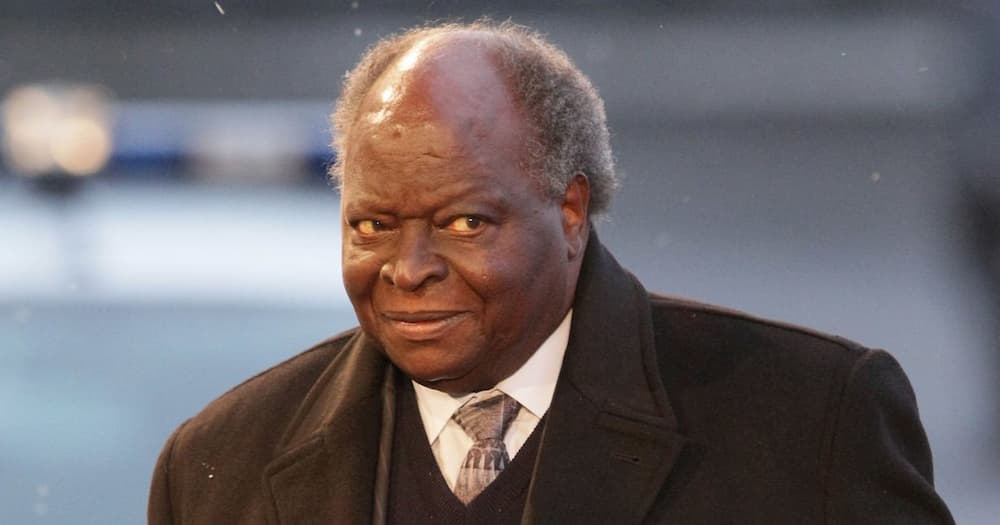 Former president Mwai Kibaki.
