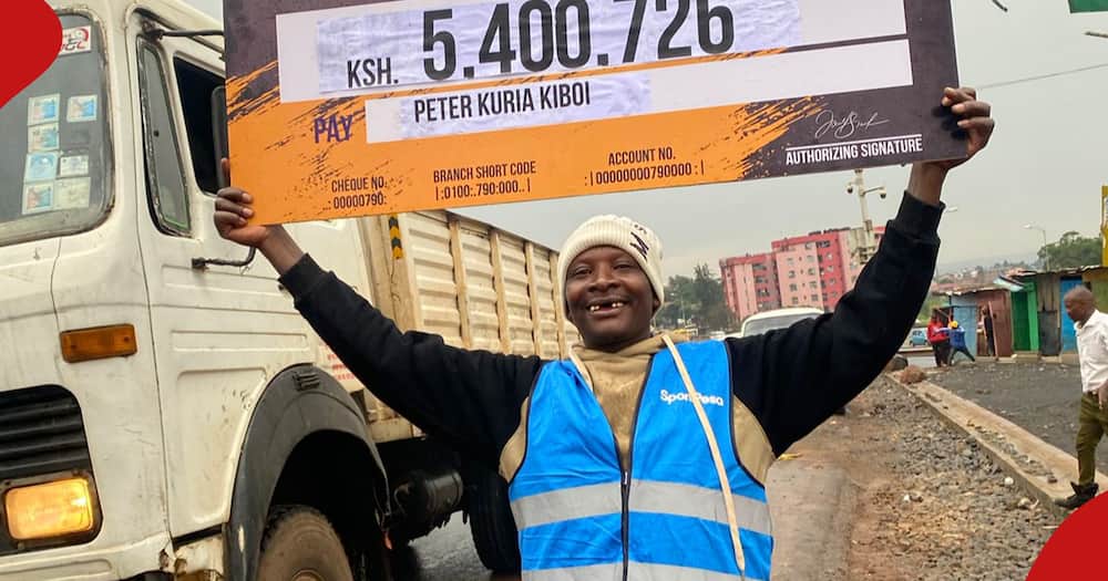 Nairobi man wins KSh 5.4 million SportPesa jackpot bonus.