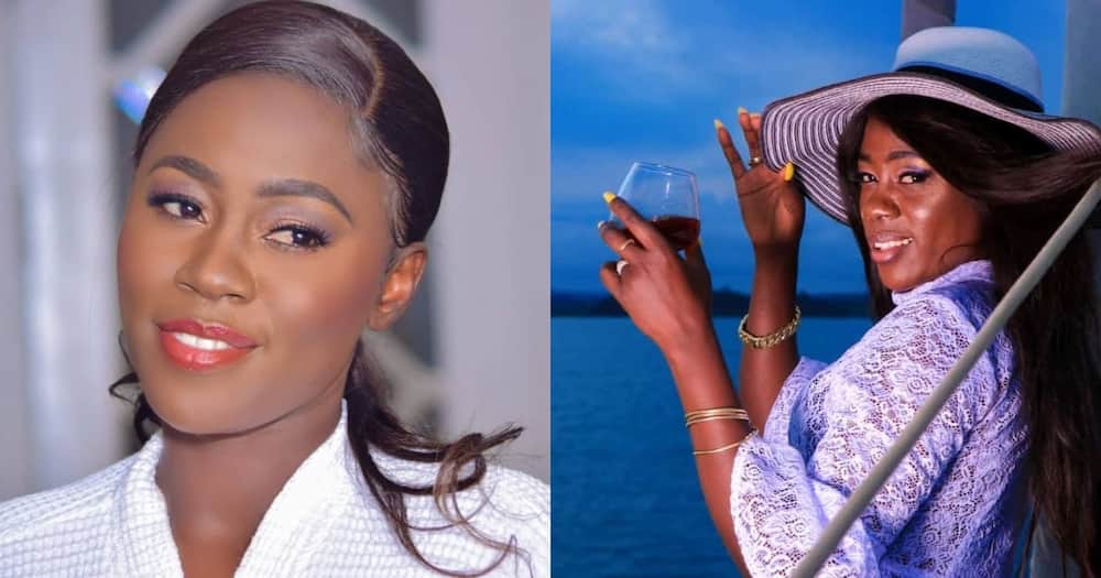 Waitress welcomes Akothee in tears and tight hugs.