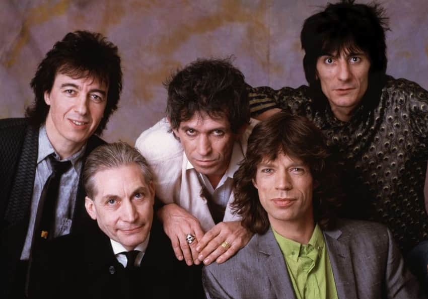 The Rolling Stones rock band