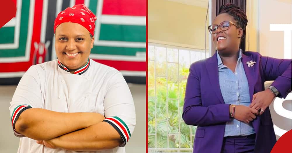 Winnie Odinga cheers on Kenyan record breaking chef Mahilla Mohammed. She cooked for 90 hours and 15 minutes.