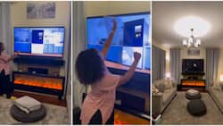 Grace Msalame Leaves Tongues Wagging with Luxurious TV, Posh House Interior: "Lovely Gift"