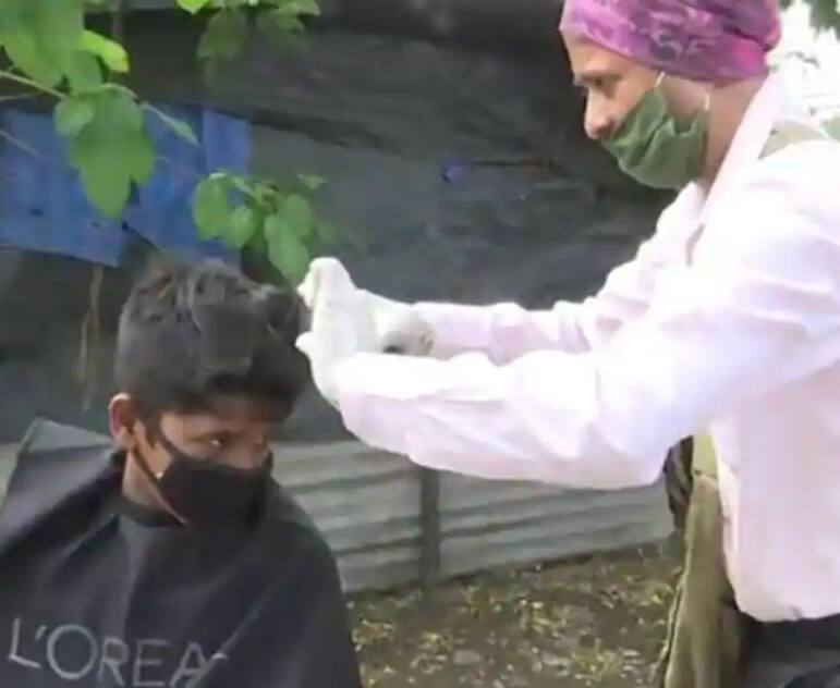 Heart of gold: Kind barber gives free haircuts to needy kids