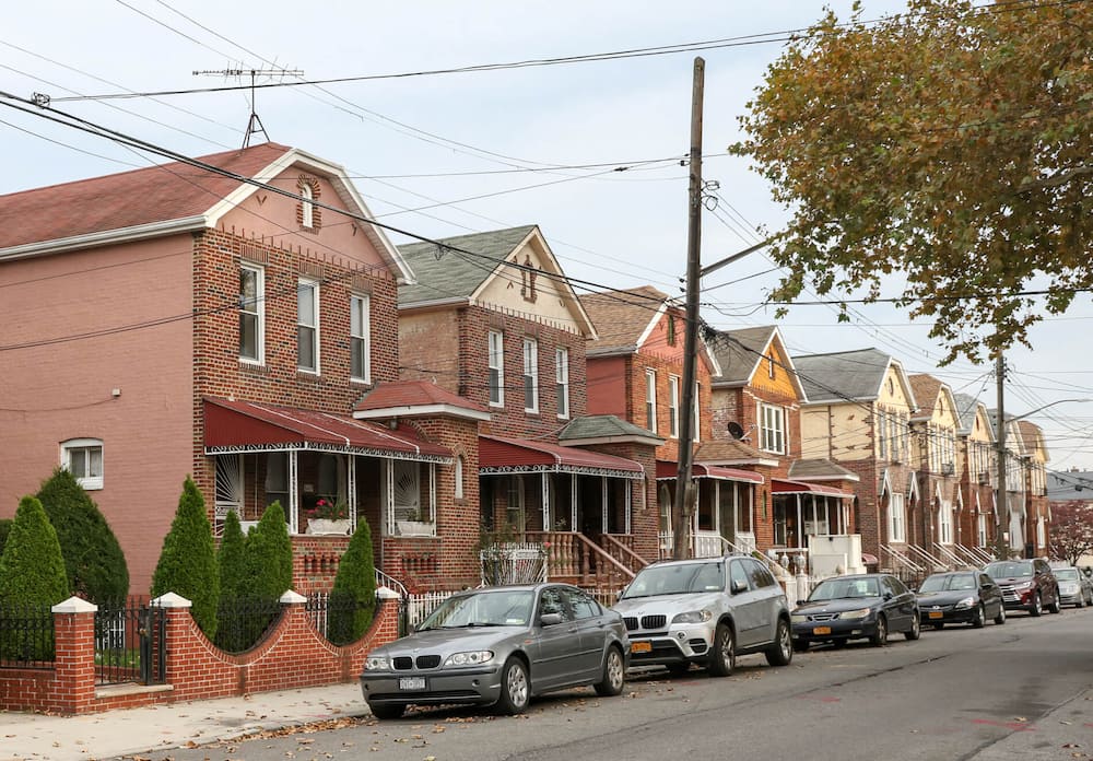 Middle-class houses in Canarsie