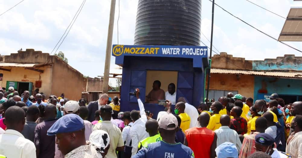 Mozzart Provides Clean Water for The People of Busia County