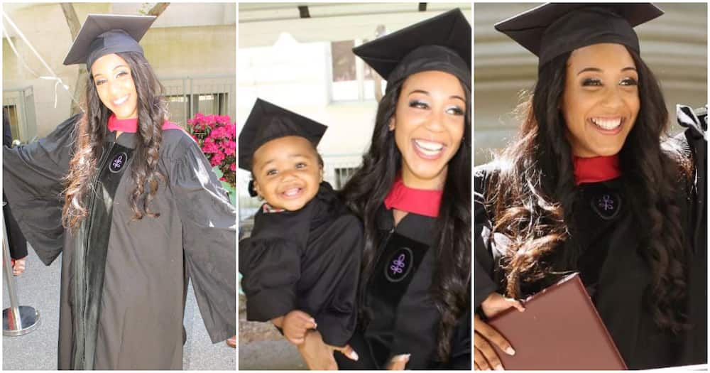 US Single Mum Graduates at 24.