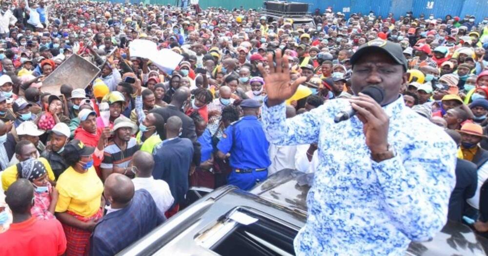 "Wamekusanyika Ili Kuzuia Serikali ya Mwananchi wa Kawaida Isiundwe": DP Ruto Alalama