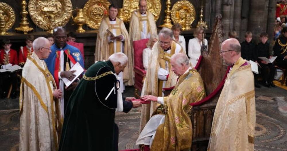 King Charles III: Britain's New Monarch Crowned with St Edward’s Crown ...