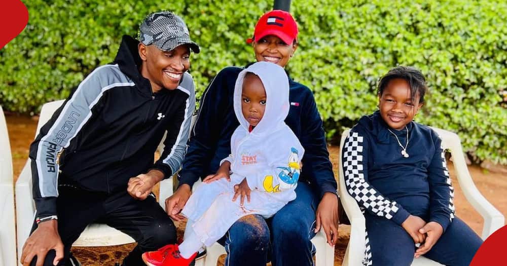 Karen Nyamu, Samidoh and their kids