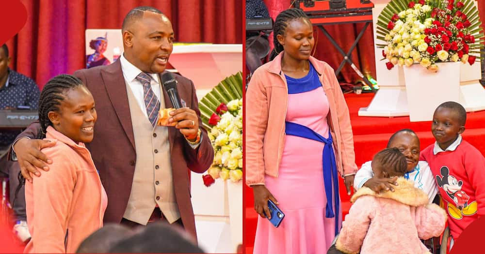 Muthee Kiengei applauded woman married to man with disability.