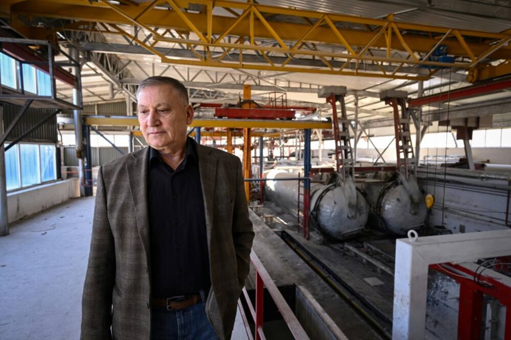 Plug pulled: factory owner Ion Ignat in his empty plant