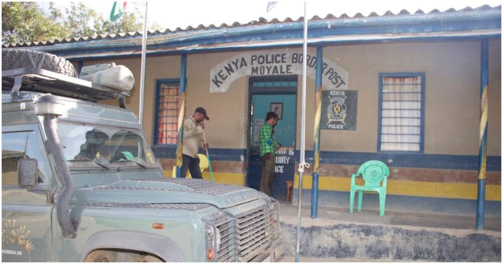The incident happened at Moyale Police Station.