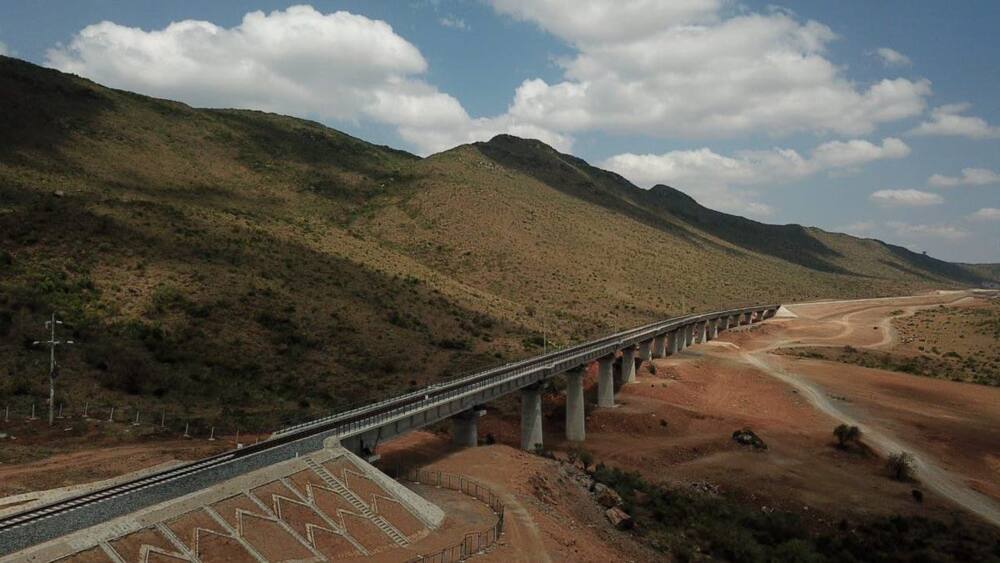 Spectacular photos of how Nairobi-Naivasha SGR line,stations look like