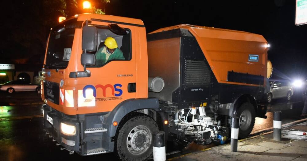 NMS replaces Nairobi sweepers with high-tech machines