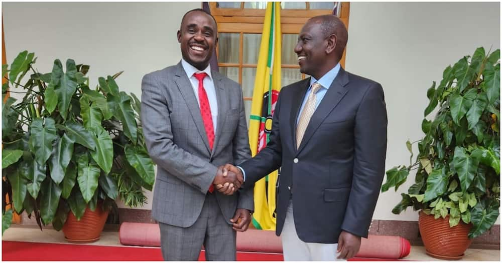 Cleophas Malala and William Ruto