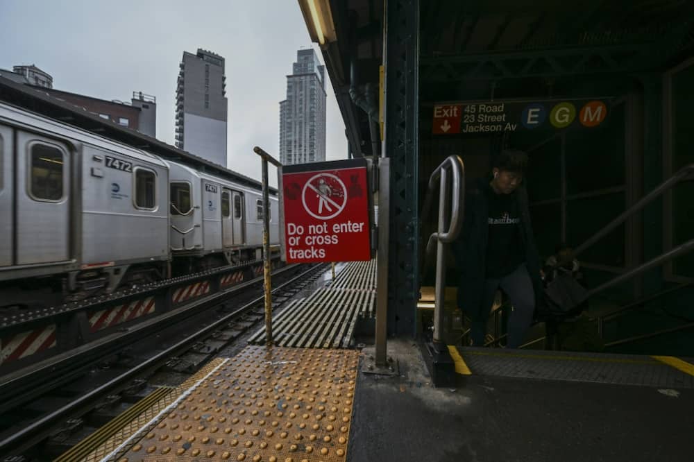 Reports of people riding outside of carriages on America's largest subway system have quadrupled in one year, according to newly released data