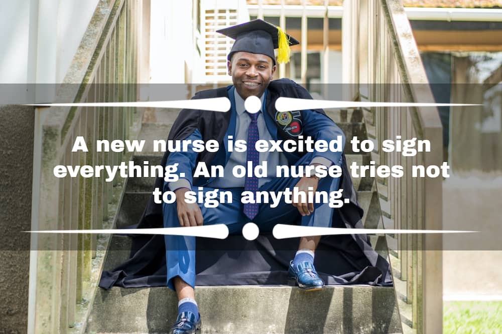 Congratulations on becoming a nurse
