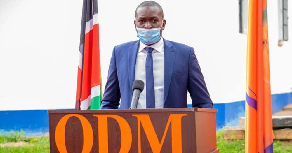 ODM SG Edwin Sifuna. Photo: The ODM party.