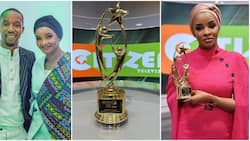 Rashid Abdalla Pens Sweet Message to Wife Lulu Hassan after Winning Award: "Hongera Sana"