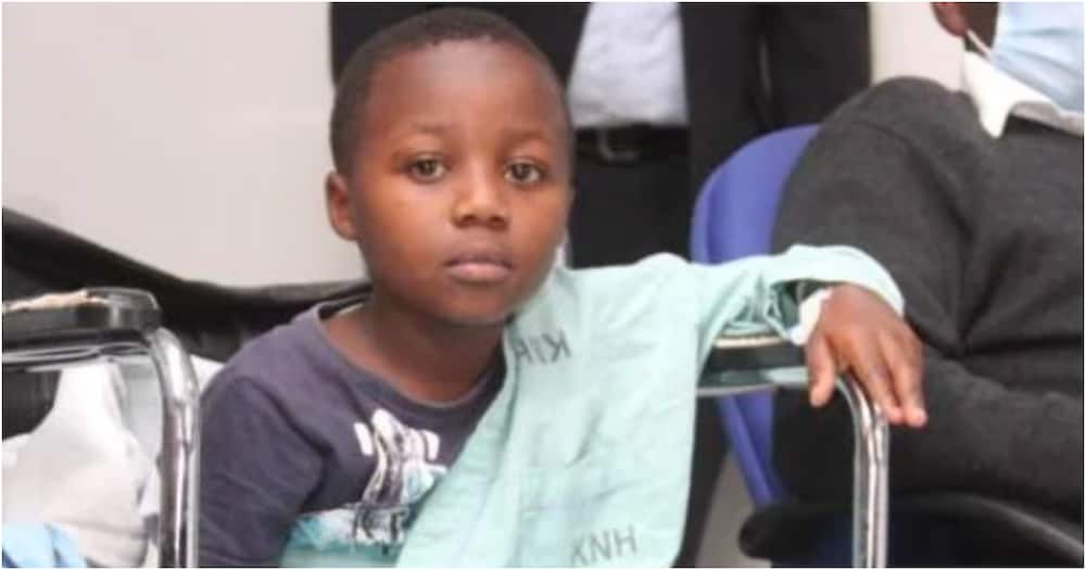 KNH reattaches hand of 7-year-old boy after it was accidentally chopped